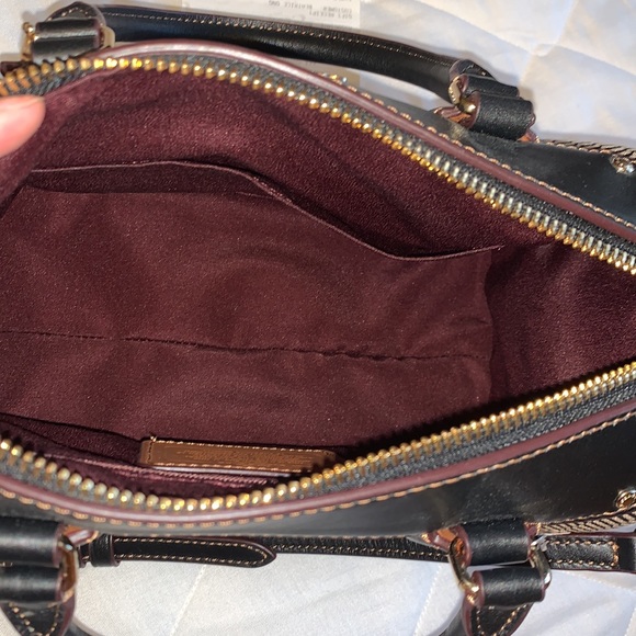 Coach - MINI BENNETT SATCHEL IN LEGACY JACQUARD (gold/milk) - Picture 4 of 4